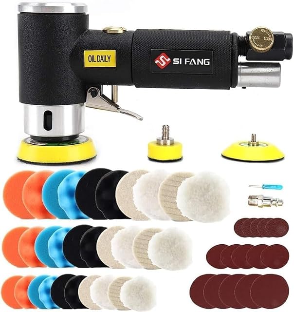 SI FANG mini pneumatic sander and polisher kit