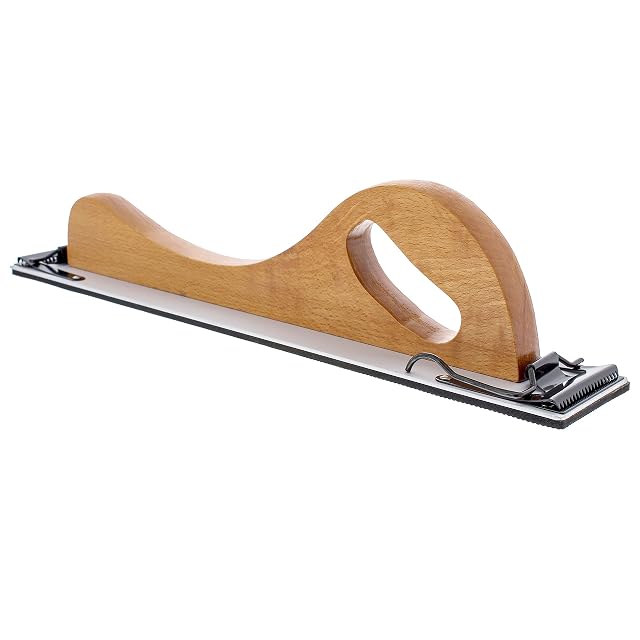 TCP Global wooden handle longboard sander, 16.5 inches