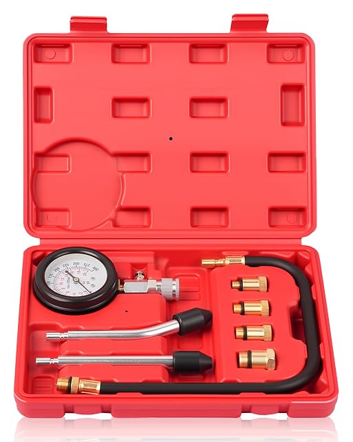DAYUAN petrol engine compression tester set with adapters