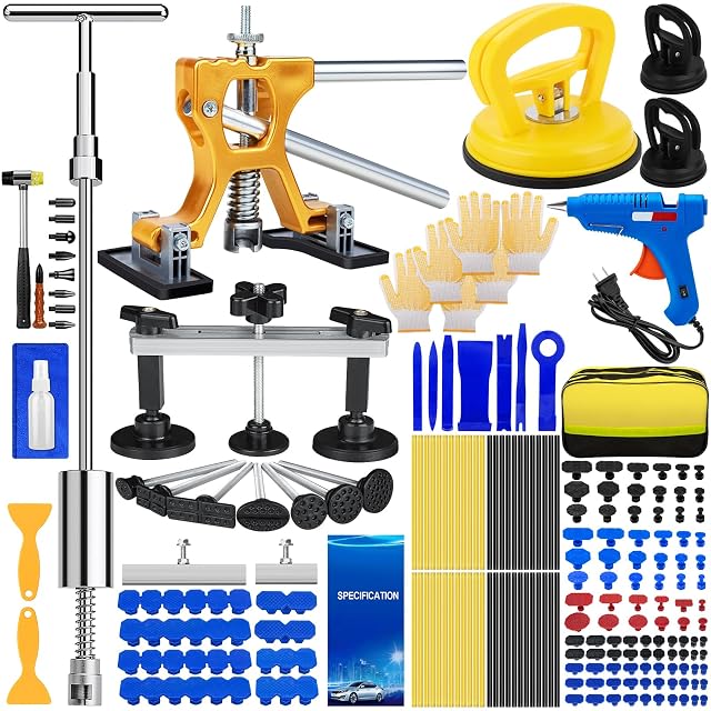 Reboun 190-piece professional paintless dent removal kit
