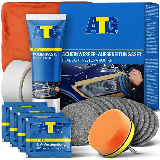 ATG four-stage headlight restoration kit