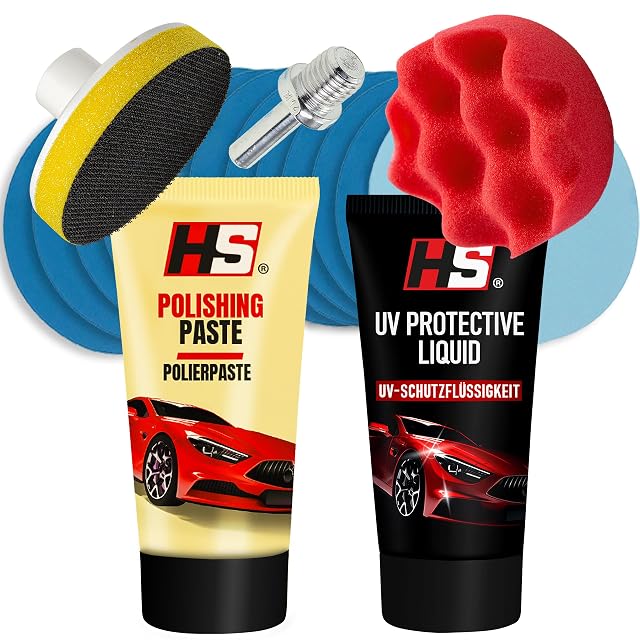 HS three-step headlight restoration kit