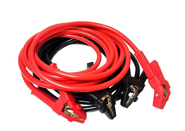 IWH 6 m professional jump leads with cast clamps