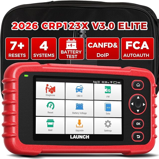 LAUNCH CRP123X Elite V3.0 diagnostic scanner with touchscreen