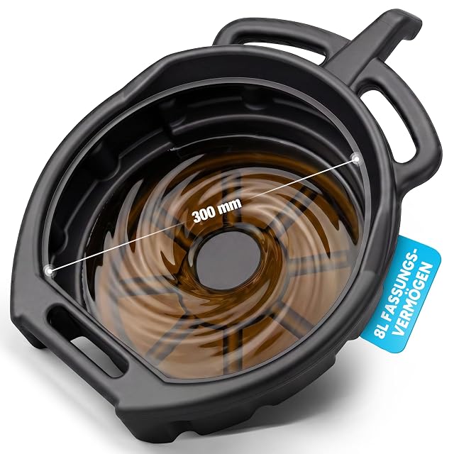 NTG 8 liter oil drain pan with pouring spout