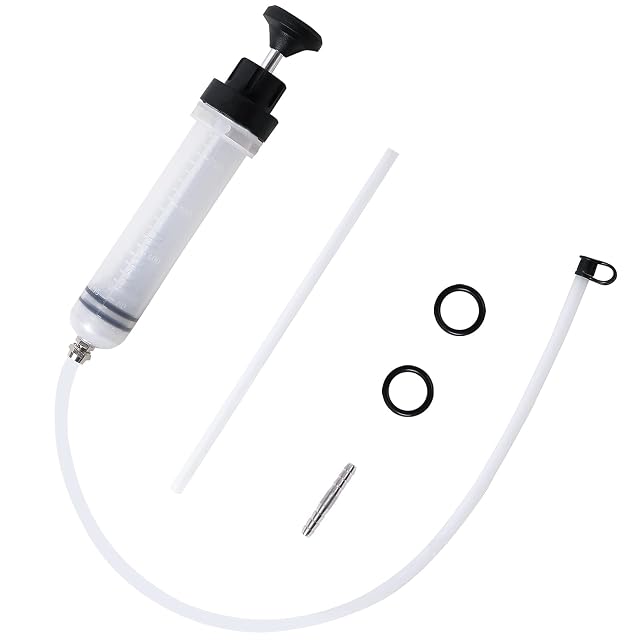 LEMOTO 200 cc oil extraction syringe with hoses