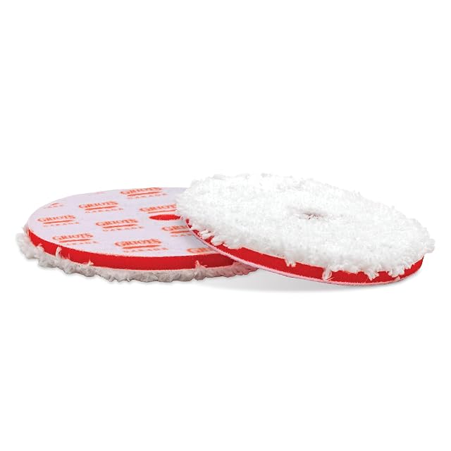 Griot’s Garage BOSS 5.5 inch microfibre polishing pads, pack of two