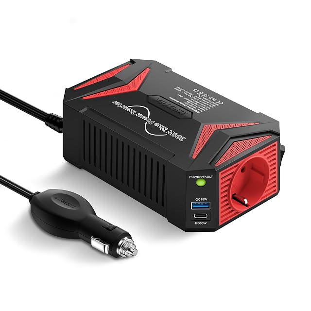 BESTEK 300 W pure sine wave car inverter
