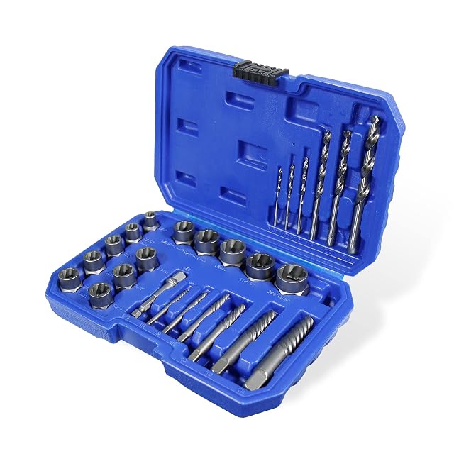 CCLIFE 26-piece bolt extractor socket set