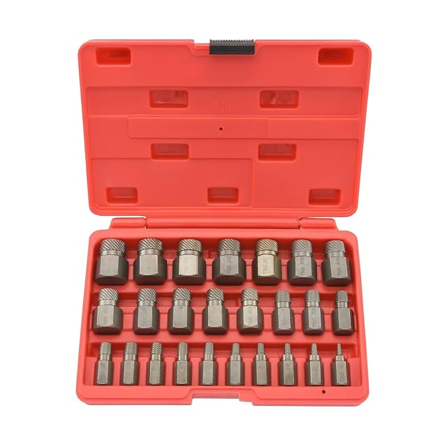 NEIKO 04204A hex-head multispline screw and bolt extractor set