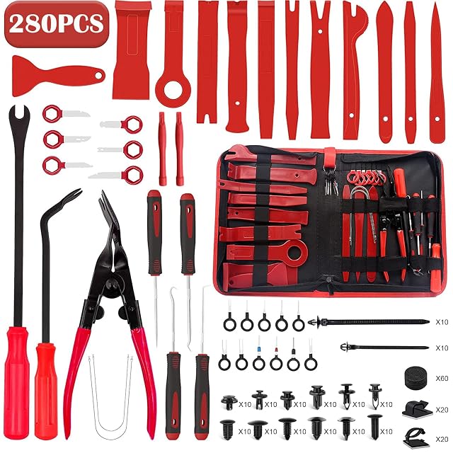 Aohoo 280-piece trim removal tool set