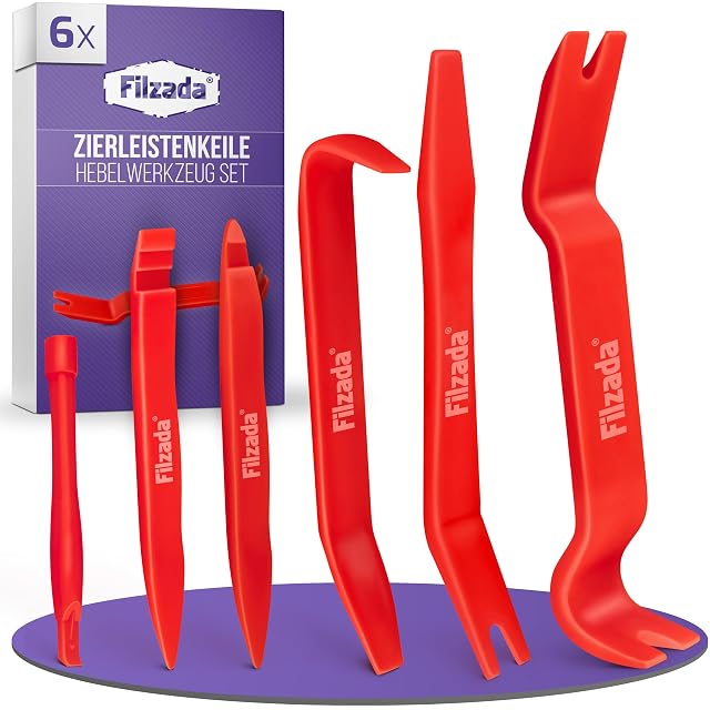 Filzada 6-piece trim removal wedge set