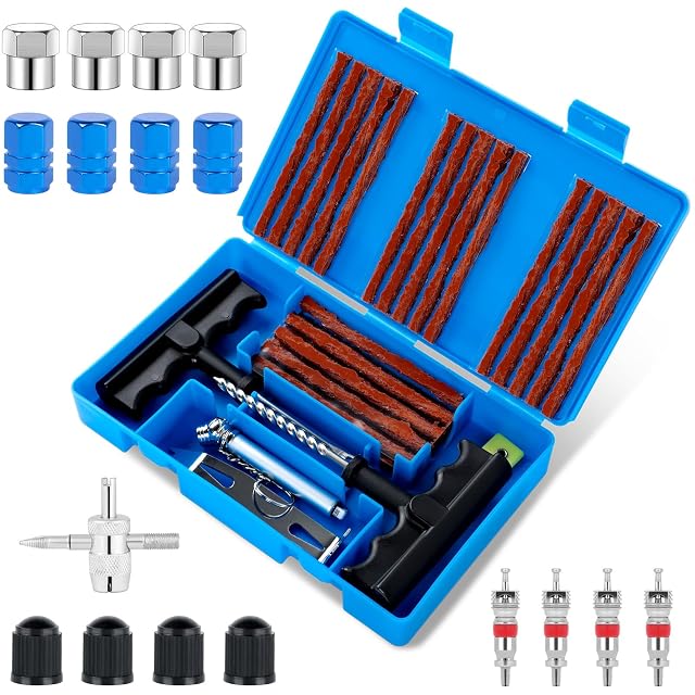 Romon 48-piece tire repair plug kit