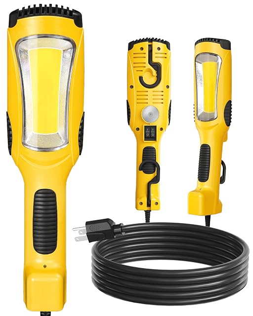 WILAWELS 24W COB LED underhood trouble light with hook